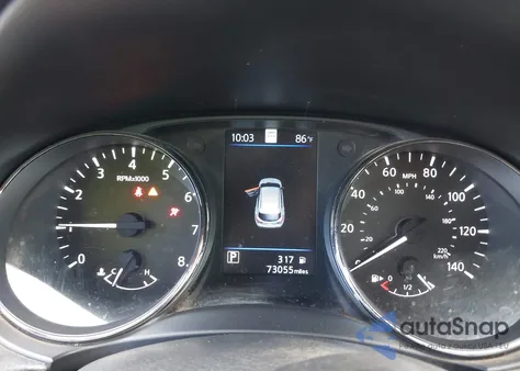 2022 Nissan Rogue Sport Sl из США, поврежденный, VIN JN1BJ1CV6NW349741